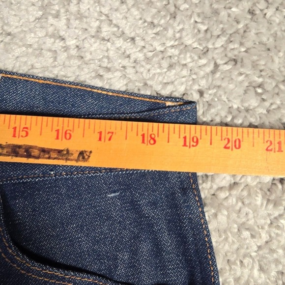 WRANGLER Cowboy Cut Jeans 38X34 Mens Rigid Indigo Bootcut Pro Rodeo Original Fit - Picture 8 of 12